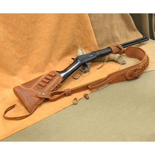 Drill leather rifle gun - no,
